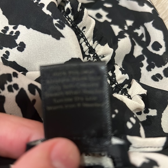 Dress top tan and black - Picture 4 of 4